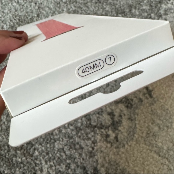 Apple Pink Punch Braided Solo Loop Apple Watch Band - Picture 5 of 7